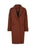 Oversize wool coat / rust